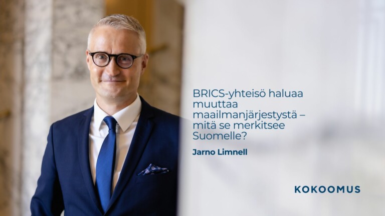 BRICS-yhteisö haluaa muuttaa maailmanjärjestystä – mitä se merkitsee Suomelle?