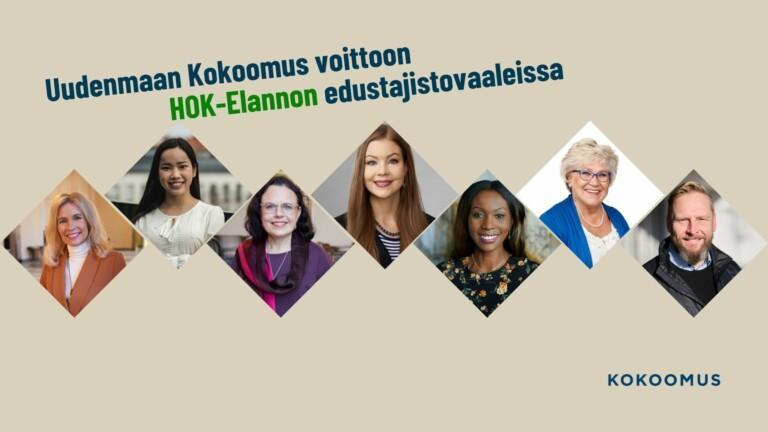 Uudenmaan Kokoomus voittoon HOK-Elannon edustajistovaaleissa