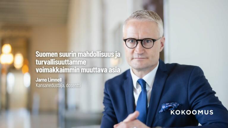 Suomen suurin mahdollisuus ja turvallisuuttamme voimakkaimmin muuttava asia