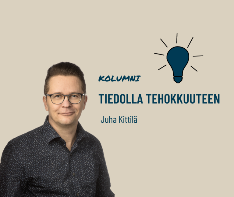 Tiedolla tehokkuuteen