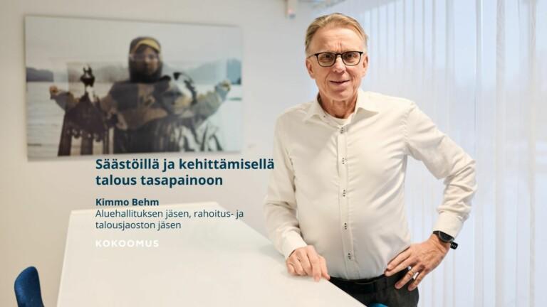Säästöillä ja kehittämisellä talous tasapainoon