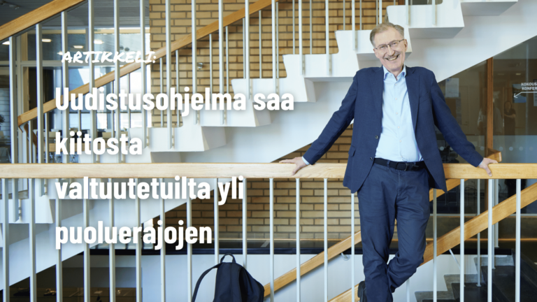 Uudistusohjelma saa kiitosta valtuutetuilta yli puoluerajojen