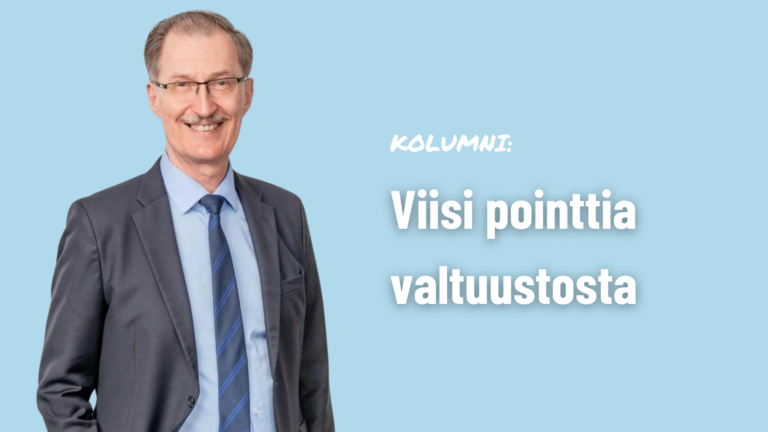 Viisi pointtia valtuustosta