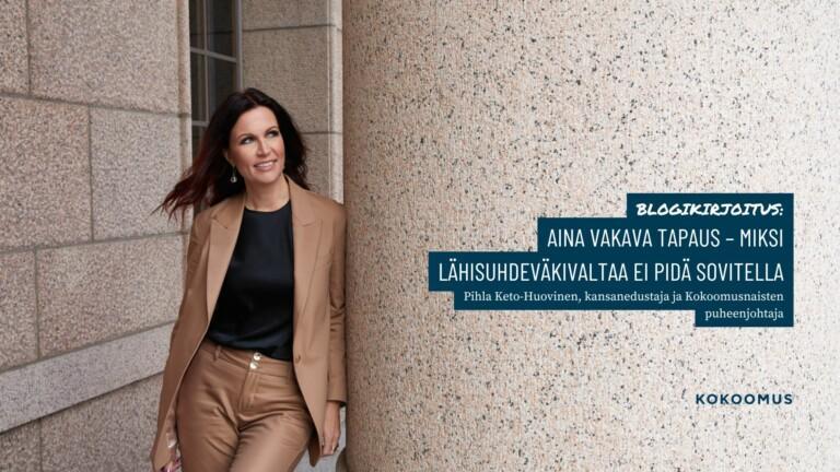 Aina vakava tapaus – miksi lähisuhdeväkivaltaa ei pidä sovitella