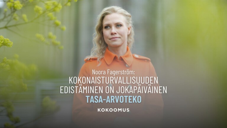Kokonaisturvallisuuden edistäminen on jokapäiväinen tasa-arvoteko