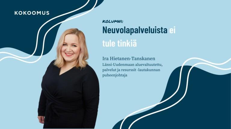 Neuvolapalveluista ei tule tinkiä 