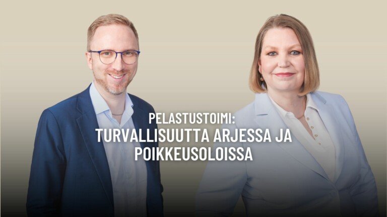Pelastustoimi: turvallisuutta arjessa ja poikkeusoloissa