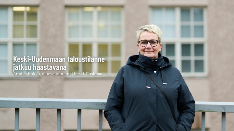 Keski-Uudenmaan taloustilanne jatkuu haastavana