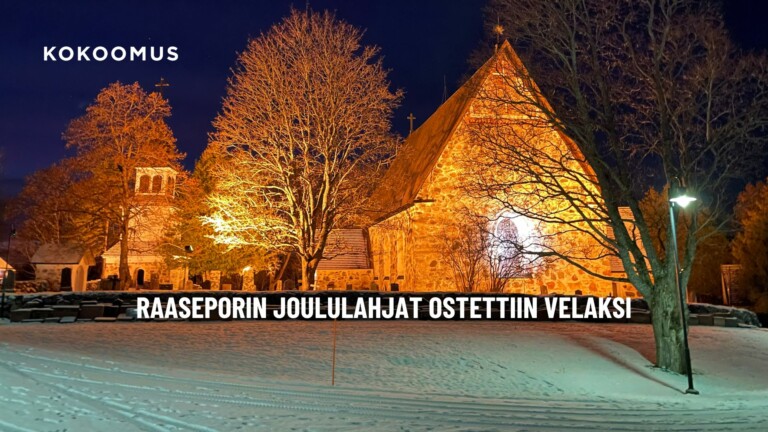 Raaseporin joululahjat ostettiin velaksi