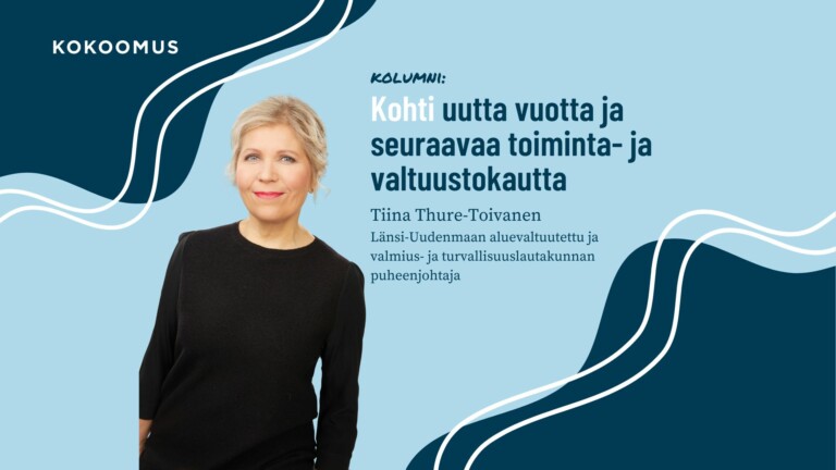 Kohti uutta vuotta ja seuraavaa toiminta- ja valtuustokautta