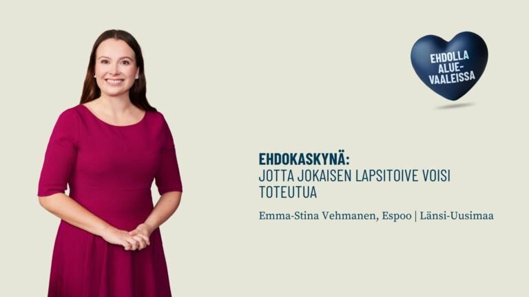Ehdokaskynä: Jotta jokaisen lapsitoive voisi toteutua