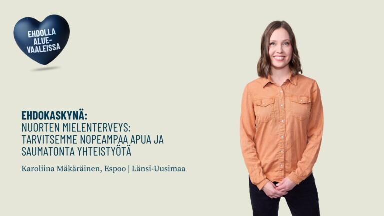 Ehdokaskynä: Nuorten mielenterveys: Tarvitsemme nopeampaa apua ja saumatonta yhteistyötä