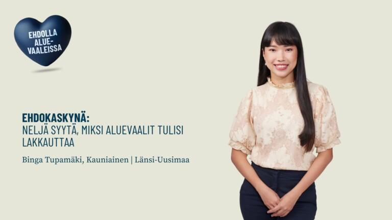 Ehdokaskynä: Neljä syytä, miksi aluevaalit tulisi lakkauttaa