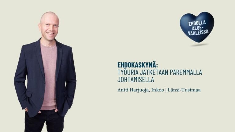 Ehdokaskynä: Työuria jatketaan paremmalla johtamisella