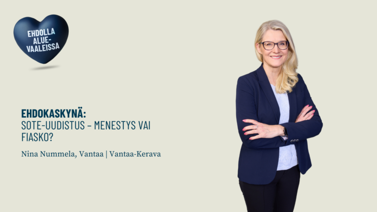Ehdokaskynä: Sote-uudistus – menestys vai fiasko?