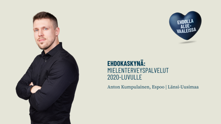 Ehdokaskynä: Mielenterveyspalvelut 2020-luvulle